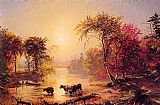 Jasper Francis Cropsey Famous Paintings - Autumn in America